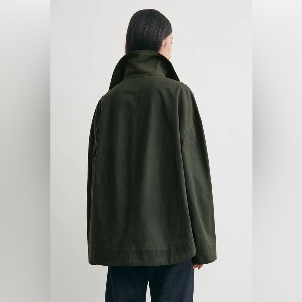 Toteme Women Country Jacket Forest Green New w tags Sz 40/ US 4 - Picture 3 of 14